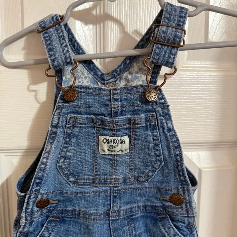 Oshkosh B’Gosh Stretch Denim Overalls